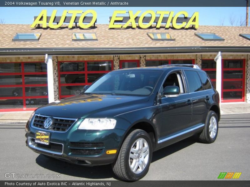 Venetian Green Metallic / Anthracite 2004 Volkswagen Touareg V8