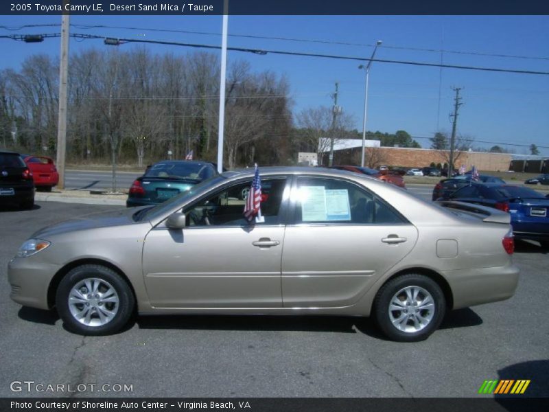 Desert Sand Mica / Taupe 2005 Toyota Camry LE