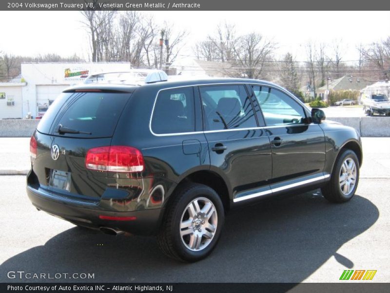 Venetian Green Metallic / Anthracite 2004 Volkswagen Touareg V8