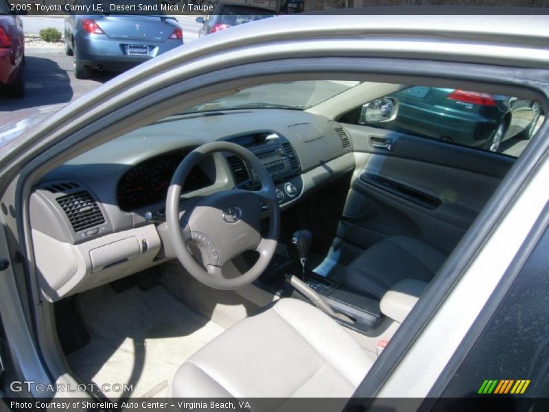 Desert Sand Mica / Taupe 2005 Toyota Camry LE
