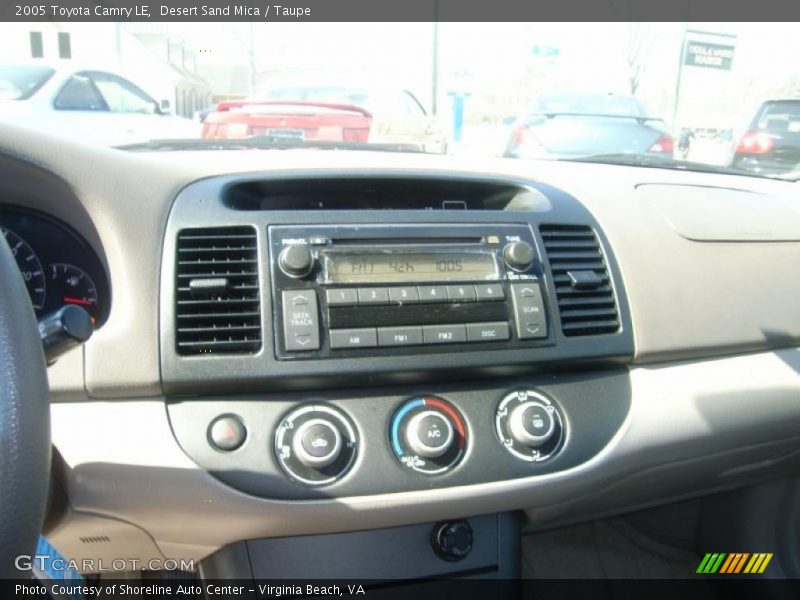 Desert Sand Mica / Taupe 2005 Toyota Camry LE