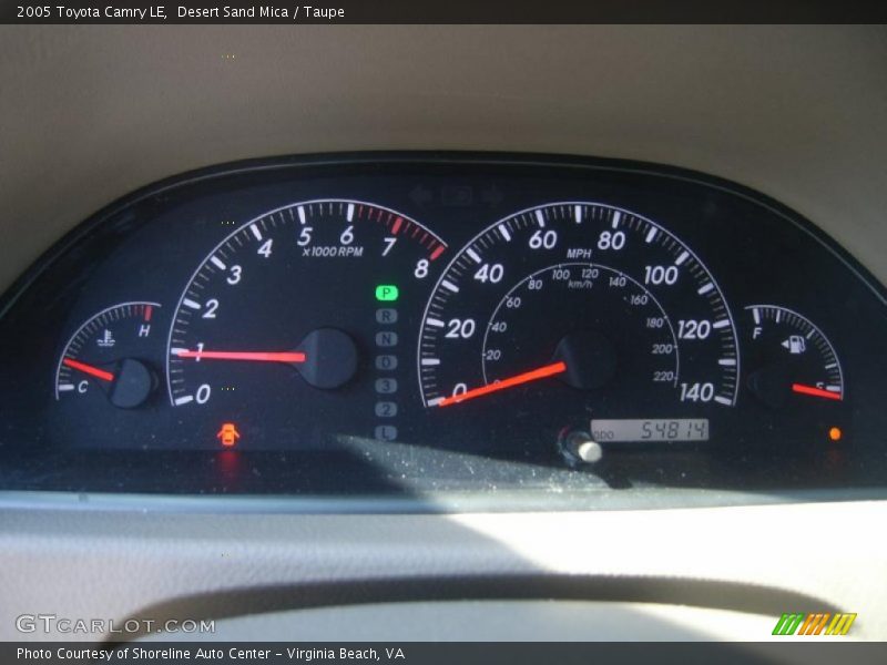 Desert Sand Mica / Taupe 2005 Toyota Camry LE