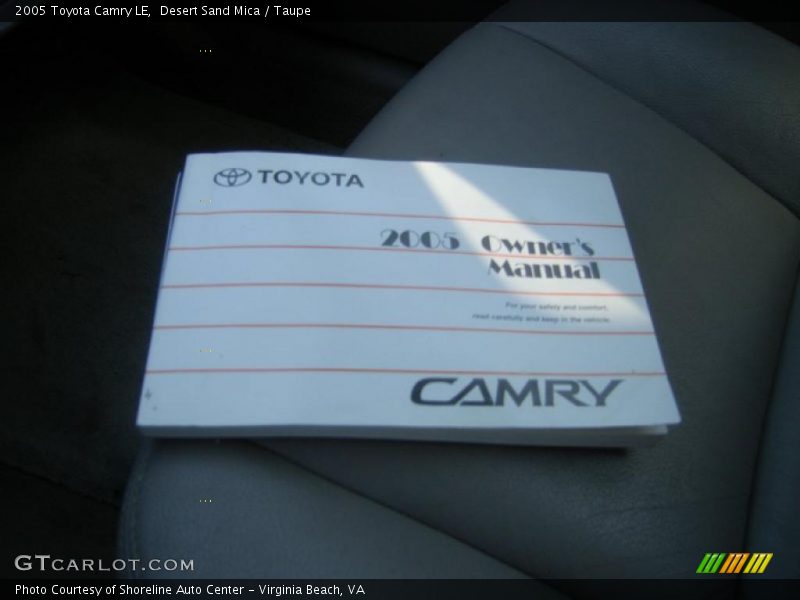 Desert Sand Mica / Taupe 2005 Toyota Camry LE