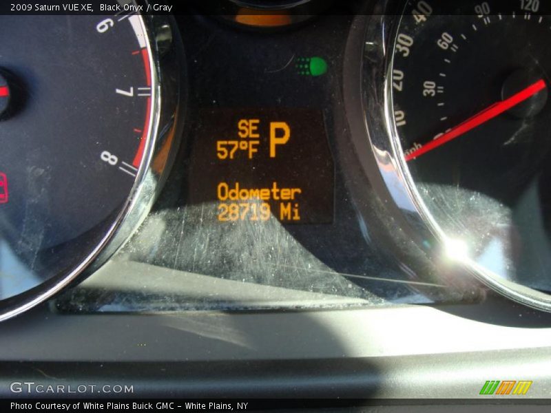 Black Onyx / Gray 2009 Saturn VUE XE