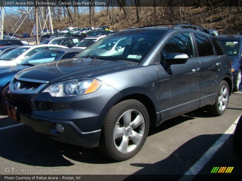 Carbon Gray Pearl / Ebony 2007 Acura RDX Technology