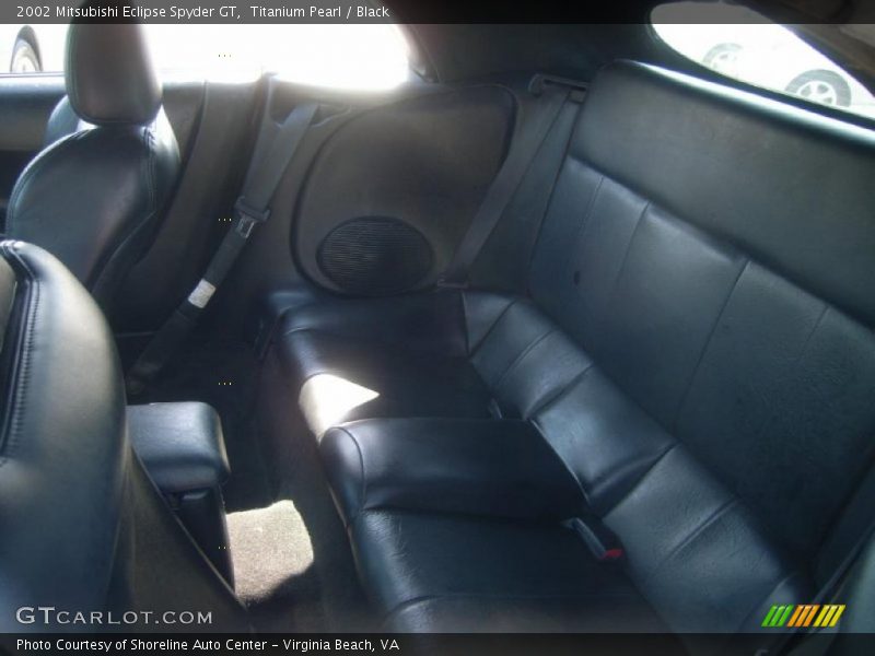 Titanium Pearl / Black 2002 Mitsubishi Eclipse Spyder GT