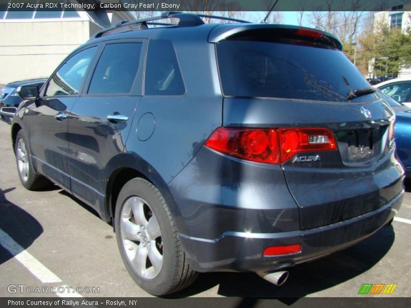Carbon Gray Pearl / Ebony 2007 Acura RDX Technology