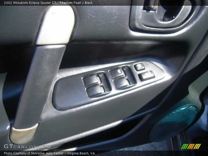 Titanium Pearl / Black 2002 Mitsubishi Eclipse Spyder GT