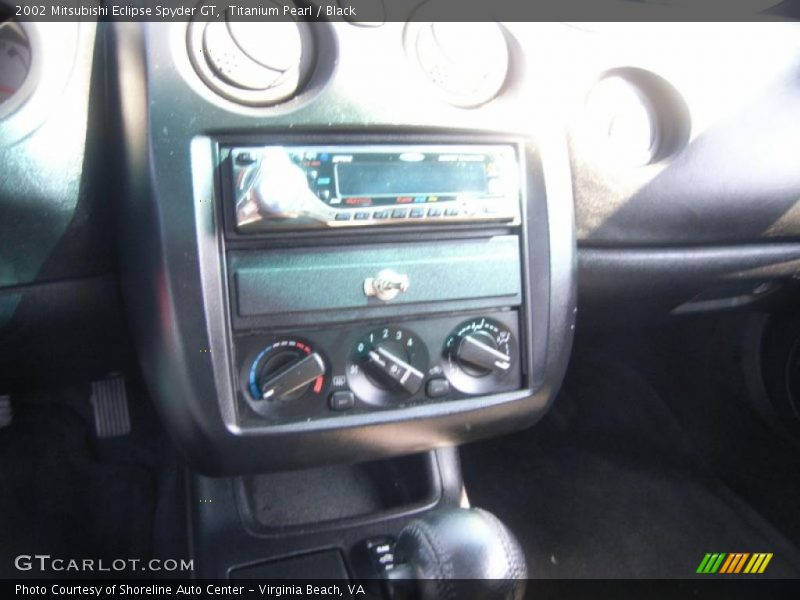 Titanium Pearl / Black 2002 Mitsubishi Eclipse Spyder GT