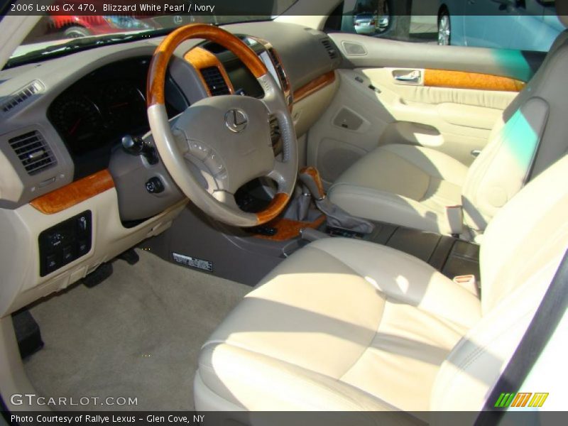 Blizzard White Pearl / Ivory 2006 Lexus GX 470