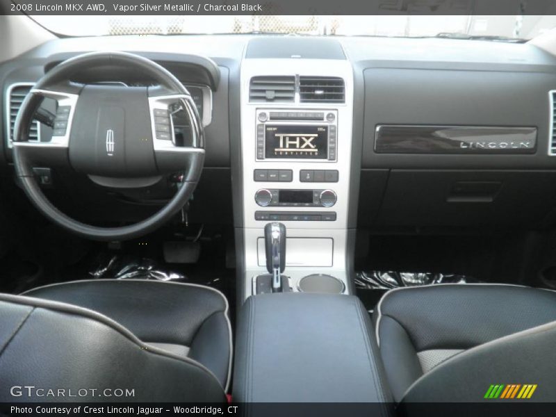 Vapor Silver Metallic / Charcoal Black 2008 Lincoln MKX AWD