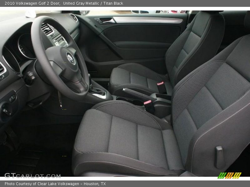 United Gray Metallic / Titan Black 2010 Volkswagen Golf 2 Door