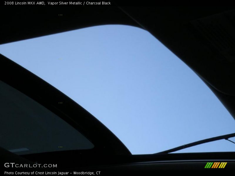 Vapor Silver Metallic / Charcoal Black 2008 Lincoln MKX AWD