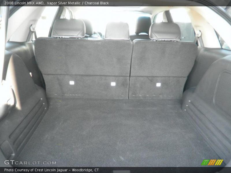 Vapor Silver Metallic / Charcoal Black 2008 Lincoln MKX AWD