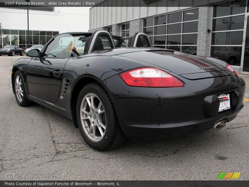 Atlas Grey Metallic / Black 2007 Porsche Boxster