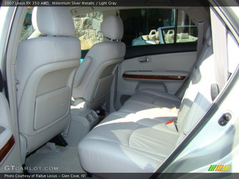 Millennium Silver Metallic / Light Gray 2007 Lexus RX 350 AWD