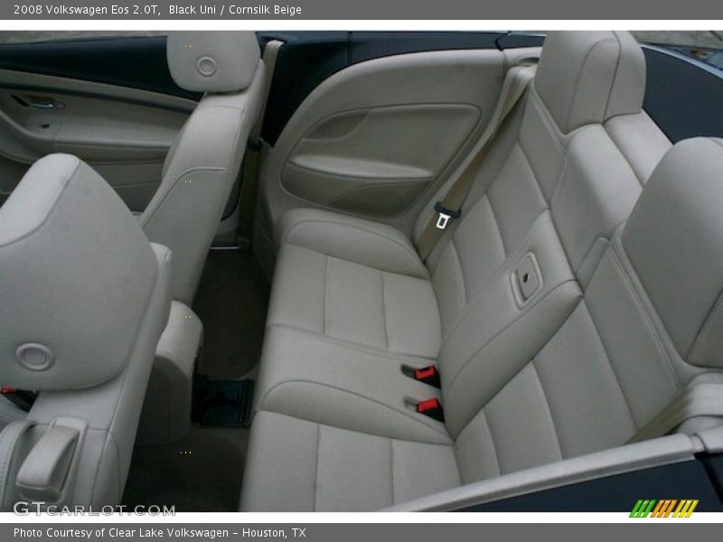 Black Uni / Cornsilk Beige 2008 Volkswagen Eos 2.0T