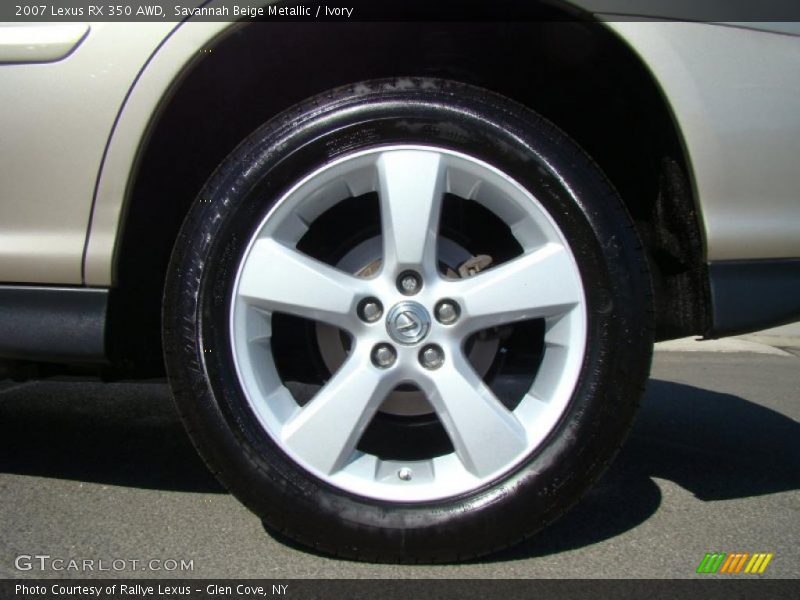 Savannah Beige Metallic / Ivory 2007 Lexus RX 350 AWD