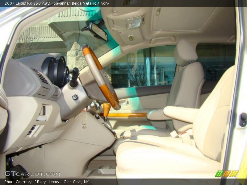 Savannah Beige Metallic / Ivory 2007 Lexus RX 350 AWD