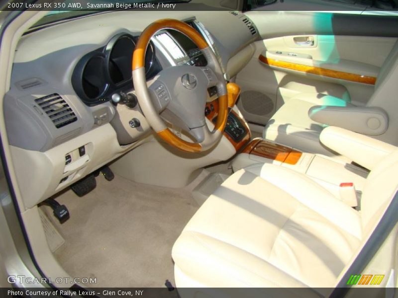 Savannah Beige Metallic / Ivory 2007 Lexus RX 350 AWD
