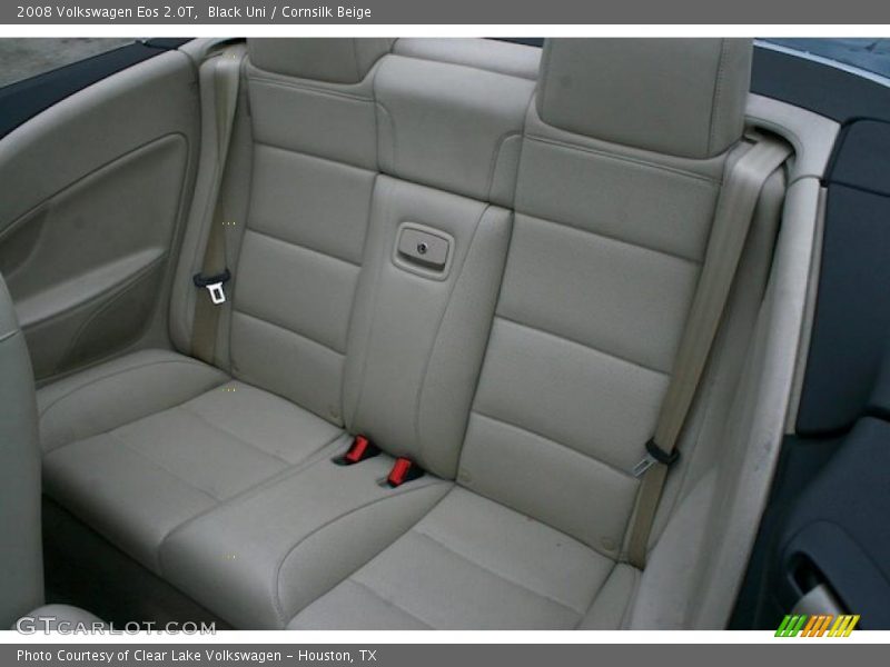 Black Uni / Cornsilk Beige 2008 Volkswagen Eos 2.0T
