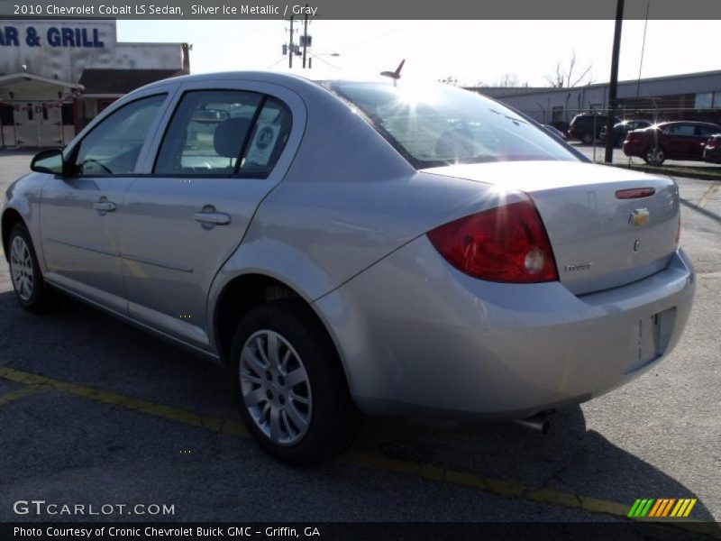 Silver Ice Metallic / Gray 2010 Chevrolet Cobalt LS Sedan