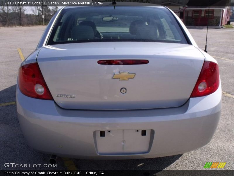 Silver Ice Metallic / Gray 2010 Chevrolet Cobalt LS Sedan