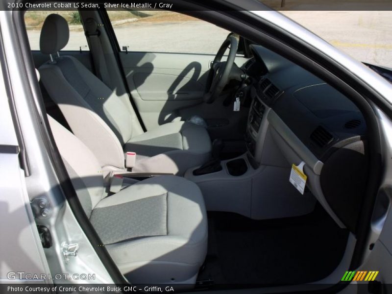 Silver Ice Metallic / Gray 2010 Chevrolet Cobalt LS Sedan