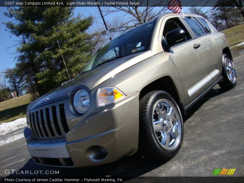 Light Khaki Metallic / Pastel Pebble Beige 2007 Jeep Compass Limited 4x4