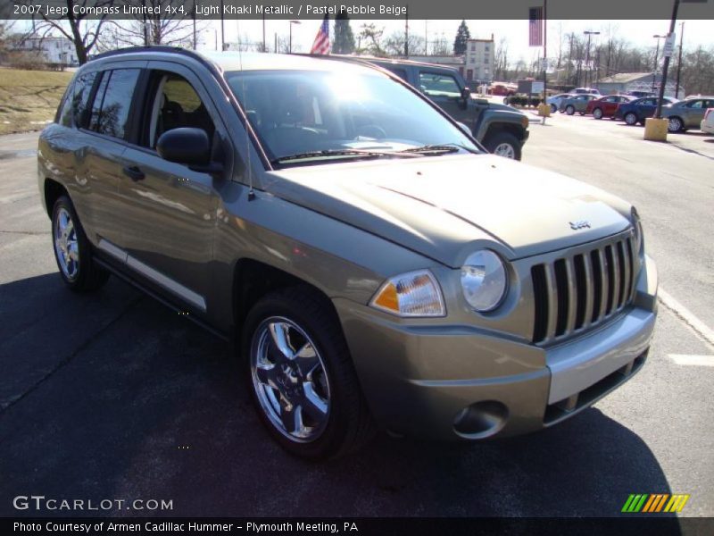 Light Khaki Metallic / Pastel Pebble Beige 2007 Jeep Compass Limited 4x4
