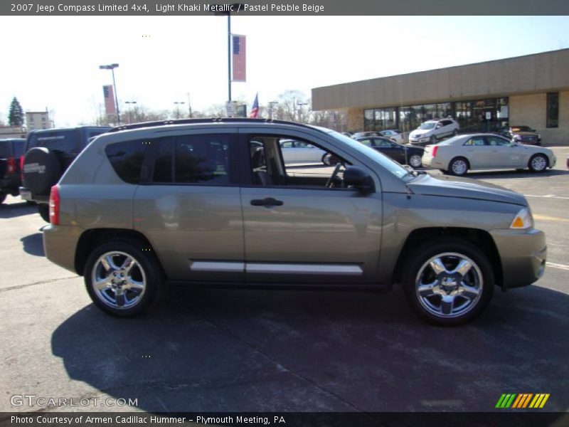 Light Khaki Metallic / Pastel Pebble Beige 2007 Jeep Compass Limited 4x4