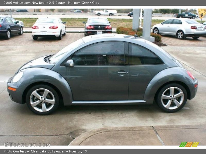 Platinum Grey / Grey 2006 Volkswagen New Beetle 2.5 Coupe