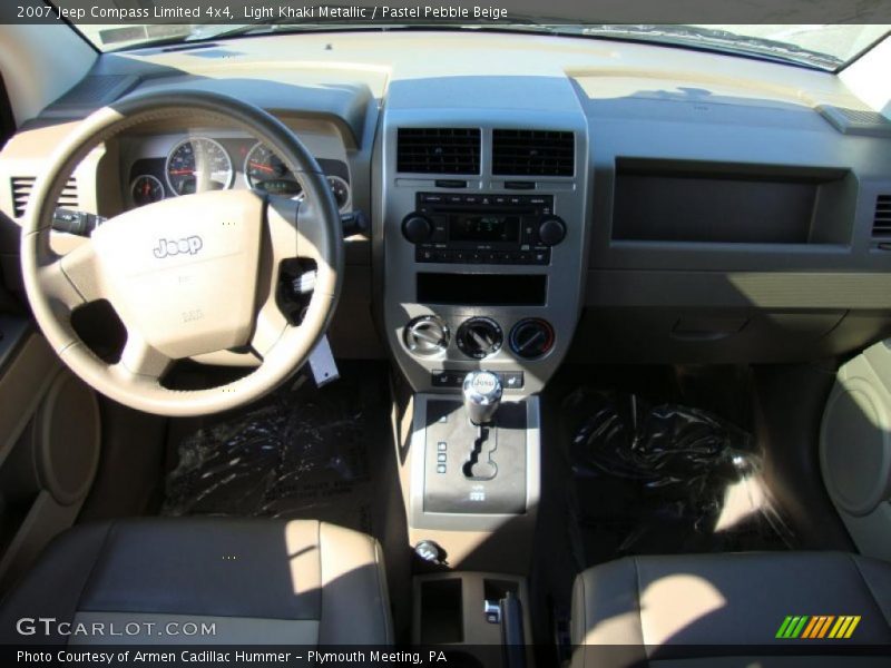 Light Khaki Metallic / Pastel Pebble Beige 2007 Jeep Compass Limited 4x4
