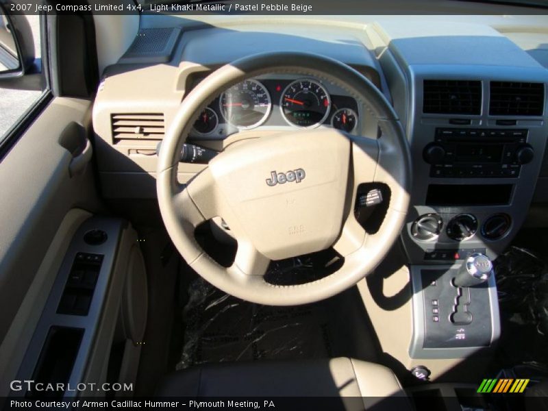 Light Khaki Metallic / Pastel Pebble Beige 2007 Jeep Compass Limited 4x4