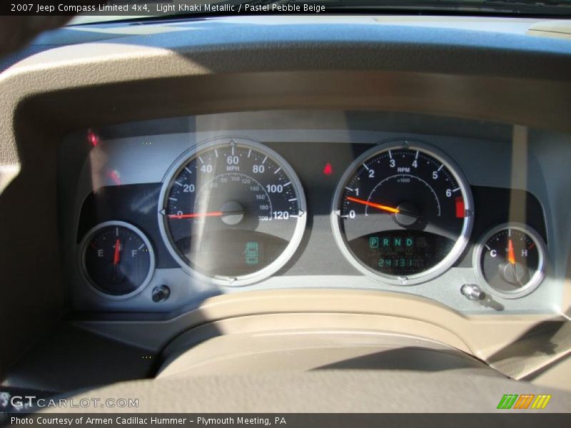 Light Khaki Metallic / Pastel Pebble Beige 2007 Jeep Compass Limited 4x4