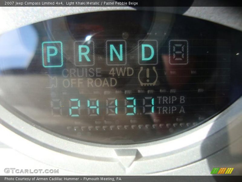 Light Khaki Metallic / Pastel Pebble Beige 2007 Jeep Compass Limited 4x4