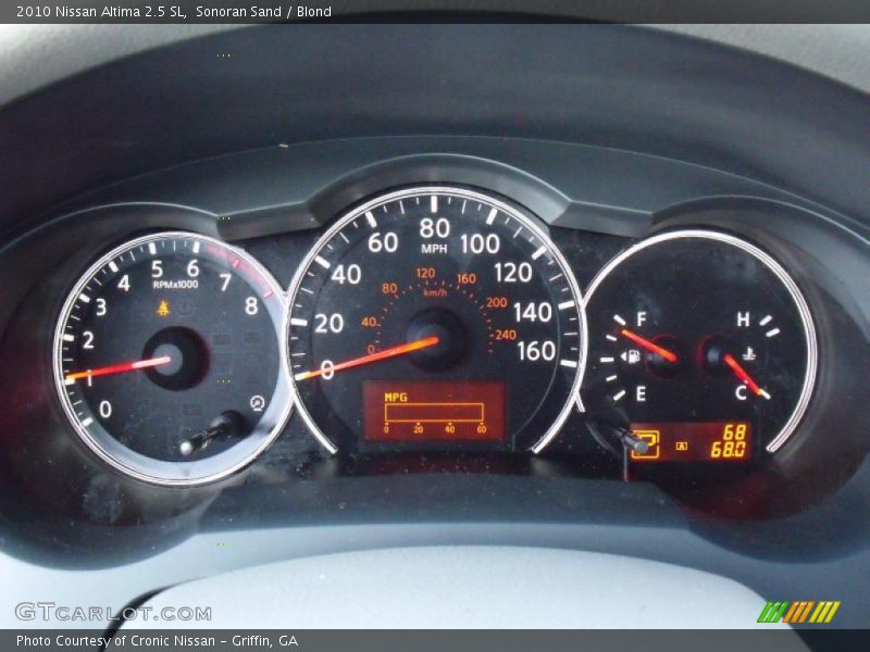 Sonoran Sand / Blond 2010 Nissan Altima 2.5 SL