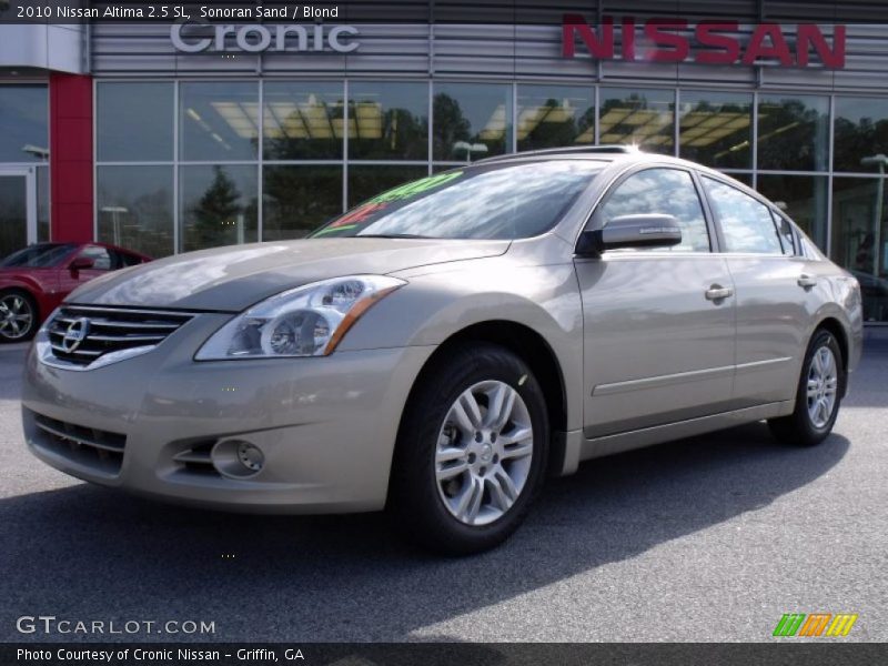 Sonoran Sand / Blond 2010 Nissan Altima 2.5 SL
