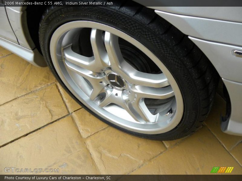Iridium Silver Metallic / Ash 2006 Mercedes-Benz C 55 AMG