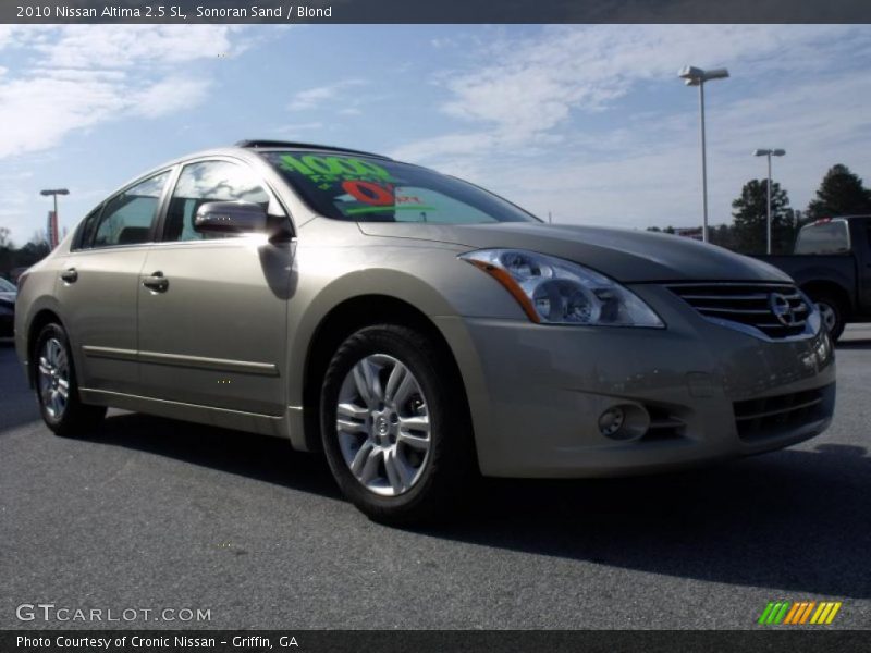 Sonoran Sand / Blond 2010 Nissan Altima 2.5 SL