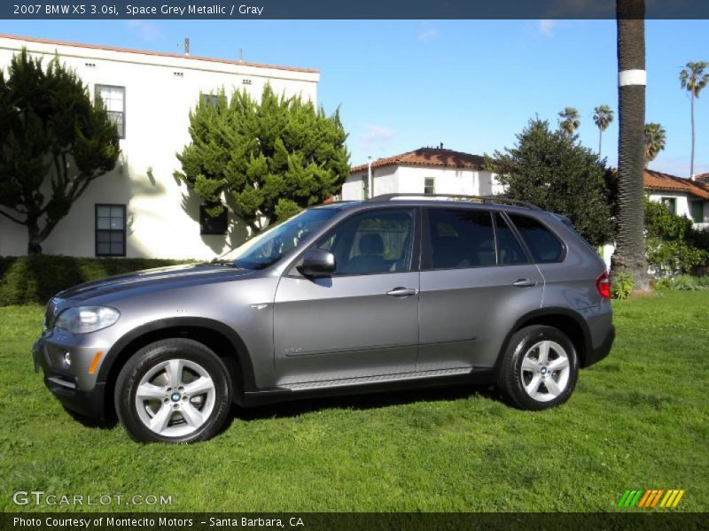 Space Grey Metallic / Gray 2007 BMW X5 3.0si