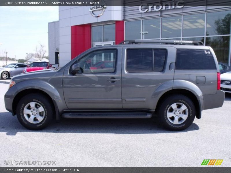 Storm Grey Metallic / Desert 2006 Nissan Pathfinder SE