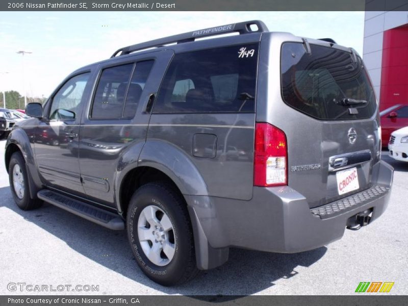 Storm Grey Metallic / Desert 2006 Nissan Pathfinder SE