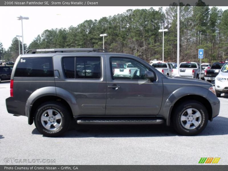 Storm Grey Metallic / Desert 2006 Nissan Pathfinder SE