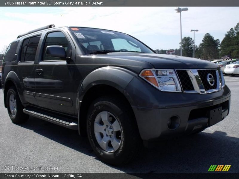 Storm Grey Metallic / Desert 2006 Nissan Pathfinder SE