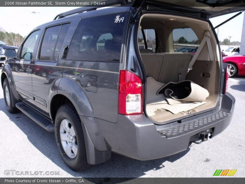 Storm Grey Metallic / Desert 2006 Nissan Pathfinder SE