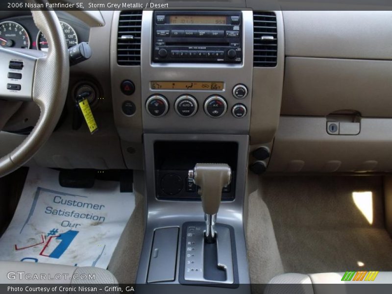 Storm Grey Metallic / Desert 2006 Nissan Pathfinder SE