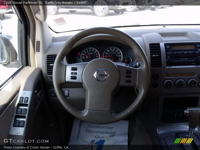 Storm Grey Metallic / Desert 2006 Nissan Pathfinder SE