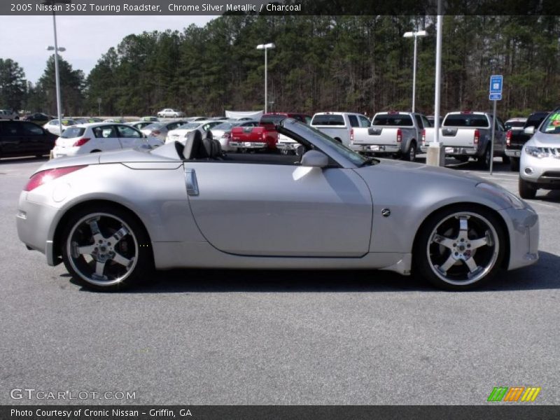 Chrome Silver Metallic / Charcoal 2005 Nissan 350Z Touring Roadster