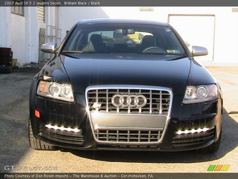 Brilliant Black / Black 2007 Audi S6 5.2 quattro Sedan